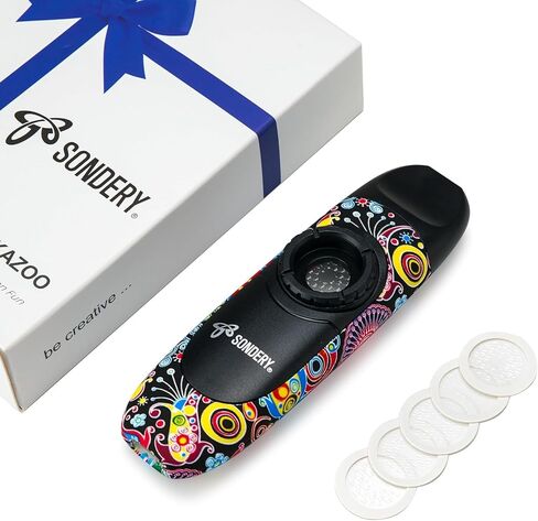Sondery Professional Kazoo وBass Kazoos المحمول مع 10 أغشية in Kuwait