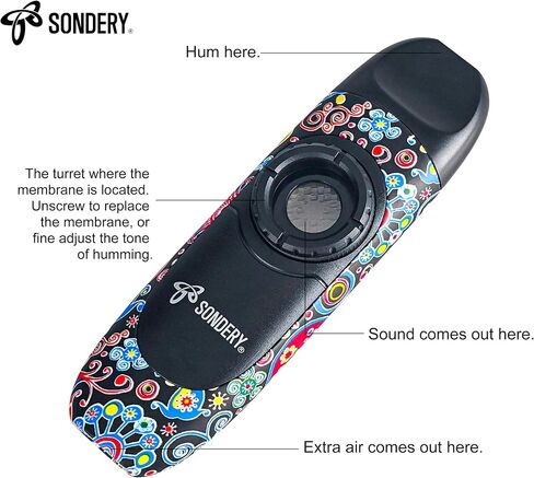 Sondery Professional Kazoo وBass Kazoos المحمول مع 10 أغشية in Kuwait