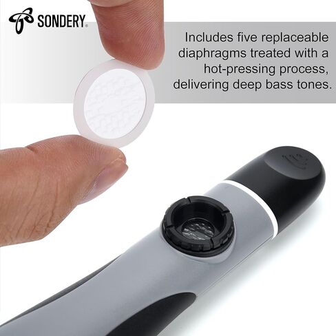 Sondery Professional Kazoo وBass Kazoos المحمول مع 10 أغشية in Kuwait