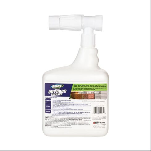 Moldex® Instant Outdoor Cleaner with Bleach, 64 oz Hose End Sprayer, 2 Pack, Fast Acting Outdoor Surface Cleaner for Siding, Decks, Fences and Exterior Surfaces in Kuwait