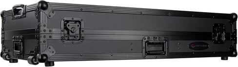 Black Low Profile Rane Twelve and Rane Seventy/Seventy-Two Coffin Flight Case with Glide Platform in Kuwait