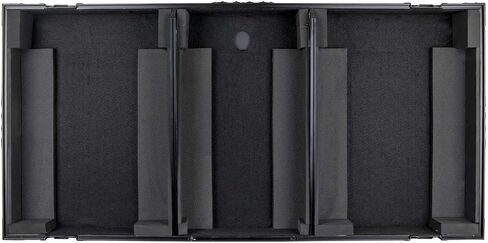 Black Low Profile Rane Twelve and Rane Seventy/Seventy-Two Coffin Flight Case with Glide Platform in Kuwait
