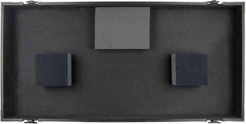 Black Low Profile Rane Twelve and Rane Seventy/Seventy-Two Coffin Flight Case with Glide Platform in Kuwait