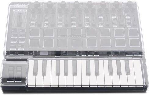 غطاء حماية Decksaver متوافق مع LE Reloop Keypad PRO - غطاء واقٍ من البولي كربونات فائق المتانة بلون شفاف مدخن in Kuwait