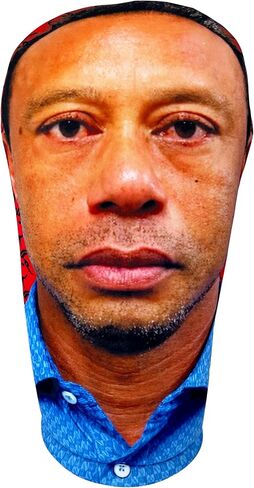 غطاء رأس Tiger Woods DUI Mug Shot 2026 Big Driver Golf Club مصنوع في الولايات المتحدة الأمريكية، Sunday Red، الماعز in Kuwait