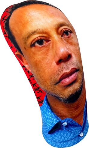 غطاء رأس Tiger Woods DUI Mug Shot 2026 Big Driver Golf Club مصنوع في الولايات المتحدة الأمريكية، Sunday Red، الماعز in Kuwait