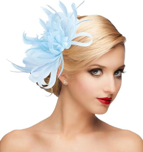 Dressfan الفاسناتور قبعة خوذة المرأة 20s 50s خمر الملحقات أغطية الرأس ل كنتاكي ديربي/زفاف/كوكتيل/حفلة الشاي in Kuwait