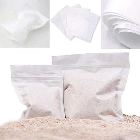 Wisesorb 7LBS Premium Desiccant Bulk Material 3A Molecular Sieve, Reusable Desiccant Dehumidifier with 20pcs Resealable Nonwoven Zip Bags in Kuwait
