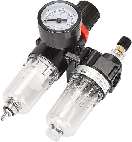 1pcs AFC2000 BFC2000 BFC3000 C4000 Pneumatic Duplex Filter Regulator with Automatic Drain for Air Compressor(AFC2000,Fiber Filter) in Kuwait