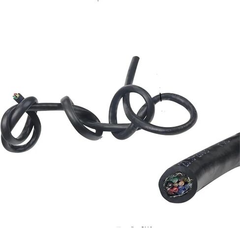 كابل زوج ملتوي محمي 1M RVSP - 2/4/6/8/10/12/14/16 كور، نحاس نقي (24AWG/26AWG)، لسلك إشارة الاتصالات 485 (6 كور 24AWG رمادي) in Kuwait