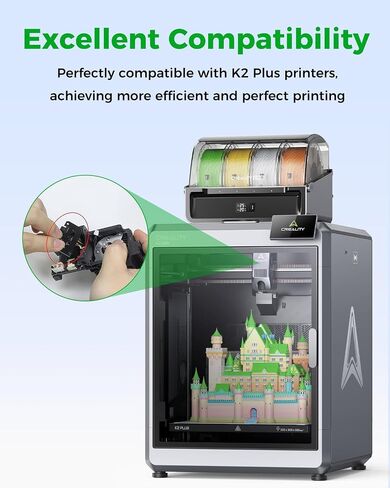 مقياس الضغط K2 Plus الرسمي من Creality، مستشعر التسوية التلقائي عالي الدقة، وحدة التسوية الذاتية لسرير الطابعة ثلاثية الأبعاد، مادة معدنية عالية الجودة، قطعة بديلة لـ K2 Plus، K2 Pro، K2، K2 SE in Kuwait