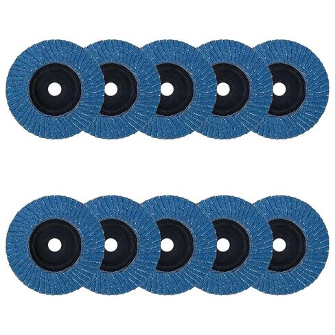 Flap Discs 75mm Zirconia Grinding Wheels Sanding Disc Type 27 Grinding Wheels for Stainless Steel Sheet Metal(1 Piece) in Kuwait