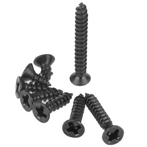 800pcs M2 Black Carbon Steel Countersunk Flat Head Self Tapping Screws Assortment Kit for Electronics Watch Glasses Repair in Kuwait