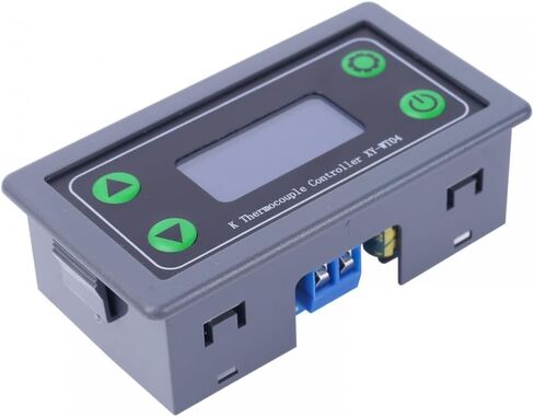 DONGKER XY-WT04 ترموستات رقمي لدرجة الحرارة العالية، -99-999 درجة مئوية 1 متر K- نوع مستشعر درجة الحرارة الحراري شاشة LCD 10A وحدة تحكم في مفتاح التتابع in Kuwait