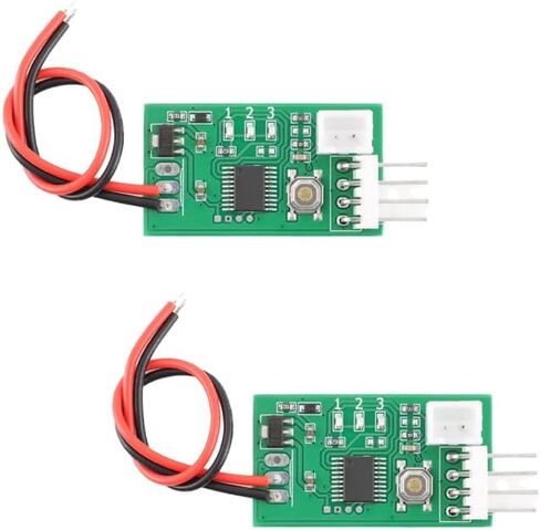 2 قطعة PWM مروحة وحدة التحكم في درجة الحرارة 1-قناة DC12V PWM أربعة أسلاك وحدة التحكم في سرعة المروحة PC مراوح التبريد الأخضر PCB in Kuwait