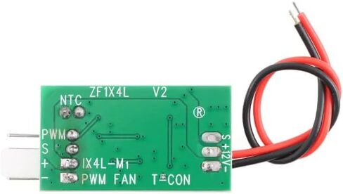 2 قطعة PWM مروحة وحدة التحكم في درجة الحرارة 1-قناة DC12V PWM أربعة أسلاك وحدة التحكم في سرعة المروحة PC مراوح التبريد الأخضر PCB in Kuwait