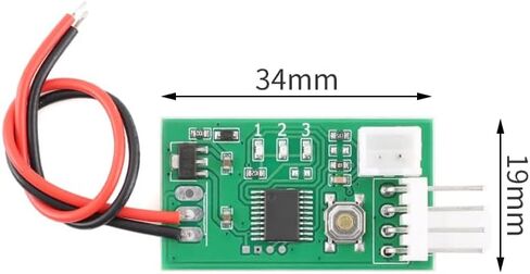2 قطعة PWM مروحة وحدة التحكم في درجة الحرارة 1-قناة DC12V PWM أربعة أسلاك وحدة التحكم في سرعة المروحة PC مراوح التبريد الأخضر PCB in Kuwait