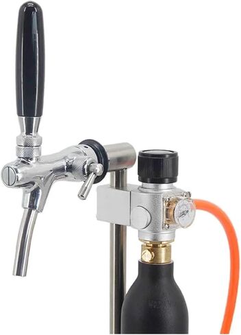 Wires and Cables Beer Mini Keg & Commercial Keg Dispensing Kit CO2 Picnic Tapping System Compatible 0.25L Tr21*4 Gas Cylinder Wires and Cables(A) in Kuwait