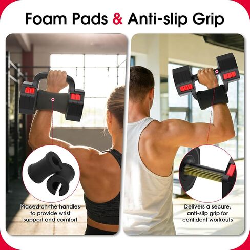Adjustable Dumbbell Set, 4 Levels Weights Dumbbell Set with Each 5lb/10.3lb/15.4lb/20.5lb, Adjustable dumbbells Paired with ergonomic Handle for Home Gym Strength Training in Kuwait