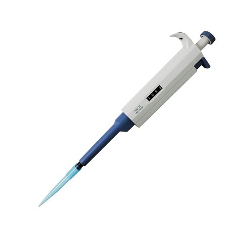 Variable Volume Single Channel Pipette, Adjustable Pipettor, 10-100 microliter in Kuwait