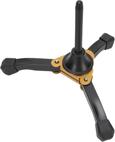 VINGVO Flute Clarinet Stand with Tripod Base, Foldable Woodwind Instrument Holder, Portable Music Stand Accessory for Home Practice in Kuwait