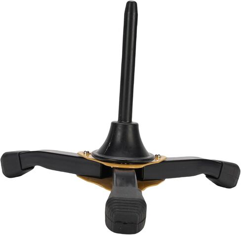 VINGVO Flute Clarinet Stand with Tripod Base, Foldable Woodwind Instrument Holder, Portable Music Stand Accessory for Home Practice in Kuwait