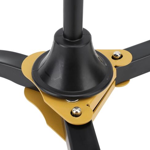 Clarinet Stand, Portable Anti Slip Foldable Sturdy Oboe Flute Holder Stand with Tripod Design for Soprano Saxophone Wind Instruments in Kuwait