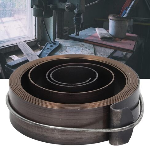 Generic Drill Press Return Spring Feed Return Coil Spring Quill Socket Metal Bench Drill Accessory with Steel for Horizontal Vertical Ben in Kuwait