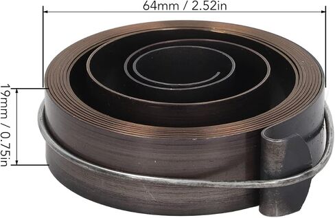Generic Drill Press Return Spring Feed Return Coil Spring Quill Socket Metal Bench Drill Accessory with Steel for Horizontal Vertical Ben in Kuwait
