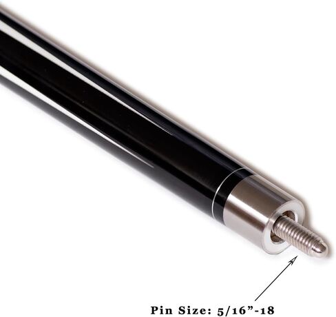 OKKO B-2 Pool Billiard Cue Butt فقط - مقاس الدبوس 5/16"-18 - العمود غير متضمن in Kuwait