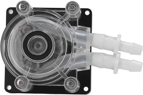 محرك مضخة تمعجية من Estink، مضخة جرعات عالية DC24V 3000 مل في الدقيقة، محرك تروس كوكبي معدني بالكامل مع مروحة تبريد، تصميم 3 أسطوانات لمضخات شراب تعبئة المشروبات in Kuwait