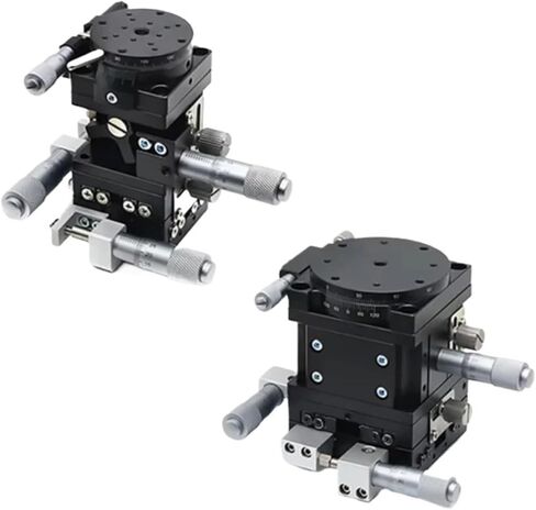 منصة النزوح XYZR محور 60 * 60 مم LT60-LM طاولة منزلقة V-Type 4-Axis منصة الضبط الدقيق منصة خطية يدوية تحمل تعديل الشريحة in Kuwait