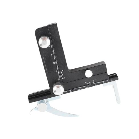 Microscope Movable Caliper Ruler Professional Mechanical XY Movable Stage with Scale for Continuous Specimen Movement Under Microscope Made of Aluminium Alloy in Kuwait