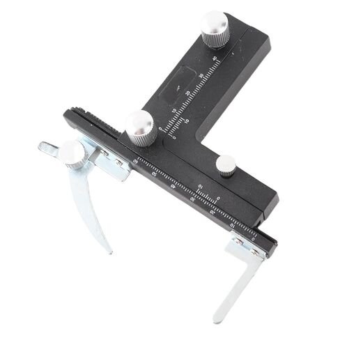 Microscope Movable Caliper Ruler Professional Mechanical XY Movable Stage with Scale for Continuous Specimen Movement Under Microscope Made of Aluminium Alloy in Kuwait