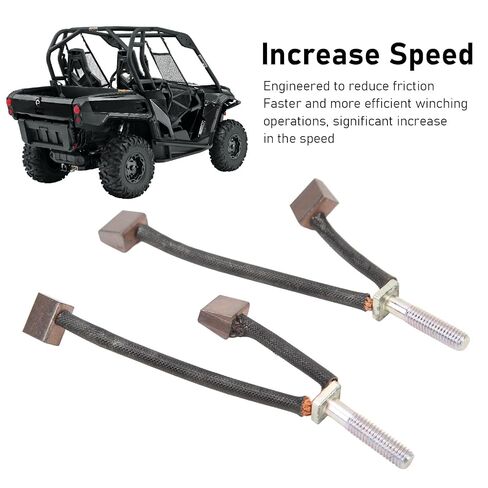 Carbon Motor Brush Kit, Strong Power Output Brushes Increased Speed Latter Lasting Durability for 2000 to 5000lb Winch in Kuwait