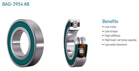 BAQ-3954AB BAQ3954AB Steering Rack Bearing 50 * 90 * 20mm BAQ-3954 AB Four Point Contact Ball Bearing in Kuwait