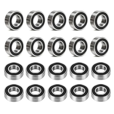 MR105-2RS Ball Bearings (5mmx10mmx4mm), 10PCS Double Rubber Sealed Miniature Deep Groove Ball Bearings (MR105-2RS) in Kuwait