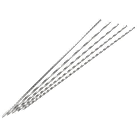Fully Threaded Rod M2.5 x 250mm 0.45mm Thread Pitch, 5 Pack 304 Stainless Steel Right Hand Threaded Rods Bar Studs for Furniture Machinery Assembly in Kuwait