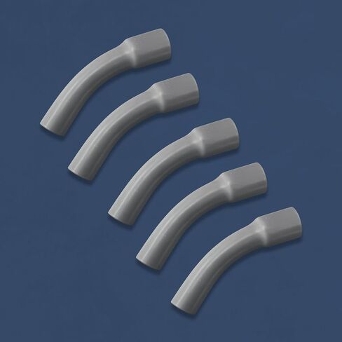 3/4 Inch PVC Conduit 45 Degree Sweep Elbow, Heavy-Duty Electrical Conduit Fitting for Underground & Outdoor Use, 5 Pack in Kuwait
