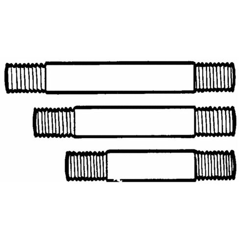 B&K Mueller 1-1/4 in. Dia. x 24 in. L Galvanized Steel Pre-Cut Pipe in Kuwait