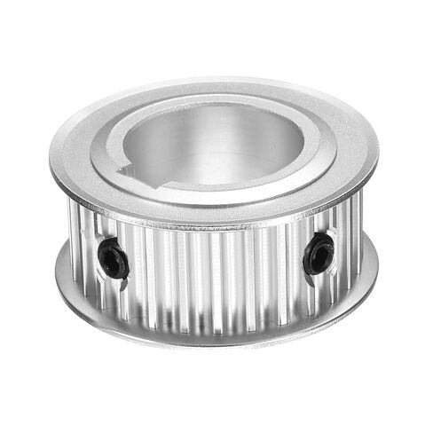 uxcell 5M-28T-1B Timing Belt Pulley 1" Bore, 28 Teeth Aluminum Alloy Synchronous Wheel with Keyway, Pitch 5mm Tooth for 15mm Width Belt in Kuwait