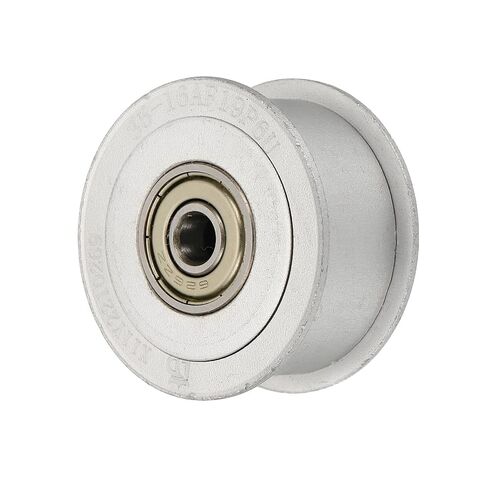 uxcell L-Type (3/8" Pitch) Timing Belt Idler Pulley Without Teeth 10mm Bore Fit for 0.5" Belt Width, 42mm Outer Diameter, L050-B8 Aluminum Alloy Synchronous Wheel in Kuwait