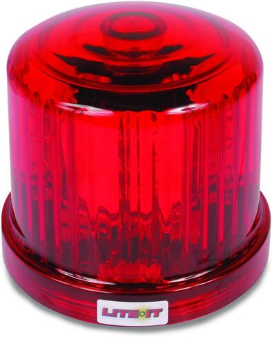 LED Magnetic Battery Operated Strobe Light - Multiple Colors Available (Red) in Kuwait