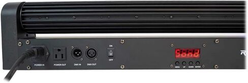 Rockville MOTIONSTRIP 80W شريط إضاءة برأس متحرك بمحرك RGBW، أوضاع الغسيل/الشعاع، تحكم DMX، دوران 270 درجة، زاوية شعاع 5 درجات، لدي جي وأحداث المسرح، قطعتان in Kuwait