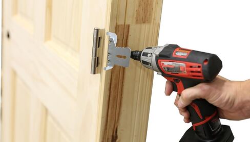 Door Install Clip™ | 1 Complete Door Hanging Kit | Quick & EZ Door Installation | Patented Bracket in Kuwait