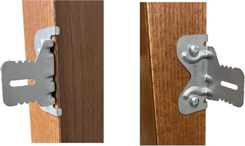 Door Install Clip™ | 1 Complete Door Hanging Kit | Quick & EZ Door Installation | Patented Bracket in Kuwait