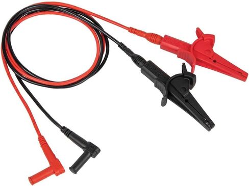 Klein Tools MM720 Digital Multimeter & 69381 Alligator Clip Test Leads, Heavy-Duty Replacement Meter Leads, 3-Foot in Kuwait