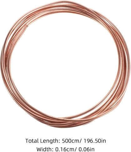 لفائف أنابيب النحاس النقي 1.6 مم Od X 0.6 مم Id أنبوب النحاس الناعم 5 متر لفة لخط التبريد Hvac ونظام التيار المتردد DIY المشاريع in Kuwait