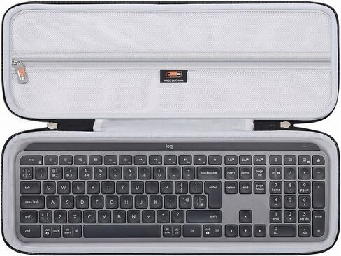 Hard EVA Carrying Case Compatible with Logitech MX Keys S Wireless Keyboard Advanced Wireless Illuminated Keyboard, Protective Keyboard Storage Box (Case Only) in Kuwait