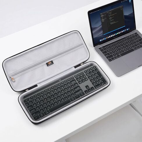 Hard EVA Carrying Case Compatible with Logitech MX Keys S Wireless Keyboard Advanced Wireless Illuminated Keyboard, Protective Keyboard Storage Box (Case Only) in Kuwait